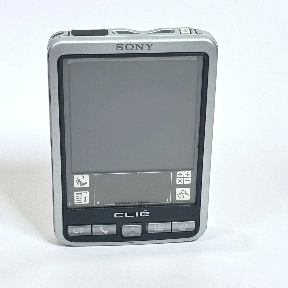 Sony CLIE PEG-SJ22/U Personal Entertainment Organizer Palm OS PDA wCharger Works